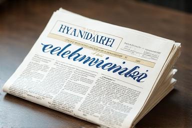 Jubileumkrant kalligrafie